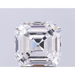 Diament laboratoryjny bezbarwny Asscher, 2.55ct, VVS1, D, IGI, LG728539832